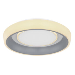 Tabano Integrated LED Semi Flush Ceiling Light White LED Dimmable 3000-6000K Remote Control