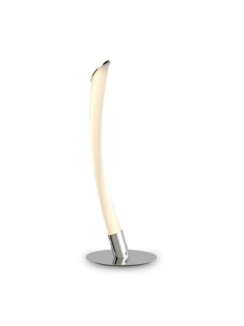 Armonia 1 Light Table Lamp, 10W LED, 3000K, 750lm, Polished Chrome, Frosted Acrylic - image 1