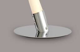 Armonia 1 Light Table Lamp, 10W LED, 3000K, 750lm, Polished Chrome, Frosted Acrylic - thumbnail 5