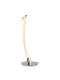 Armonia 1 Light Table Lamp, 10W LED, 3000K, 750lm, Polished Chrome, Frosted Acrylic