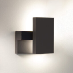 Zambelis 16cm Outdoor Modern Wall Lamp Graphite LED 3000K IP65