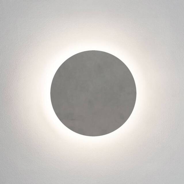 Eclipse LED Outdoor Wall Light Concrete IP44