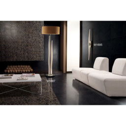 Estalacta Wall Lamp 2 Light GU10 Indoor/Outdoor, Silver/Opal White - thumbnail 5