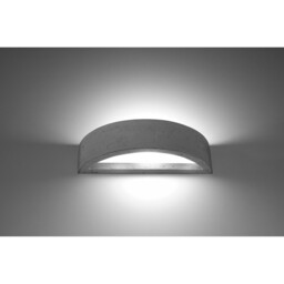 Atena Up & Down Wall Lamp Concrete Grey, 40cm - thumbnail 3
