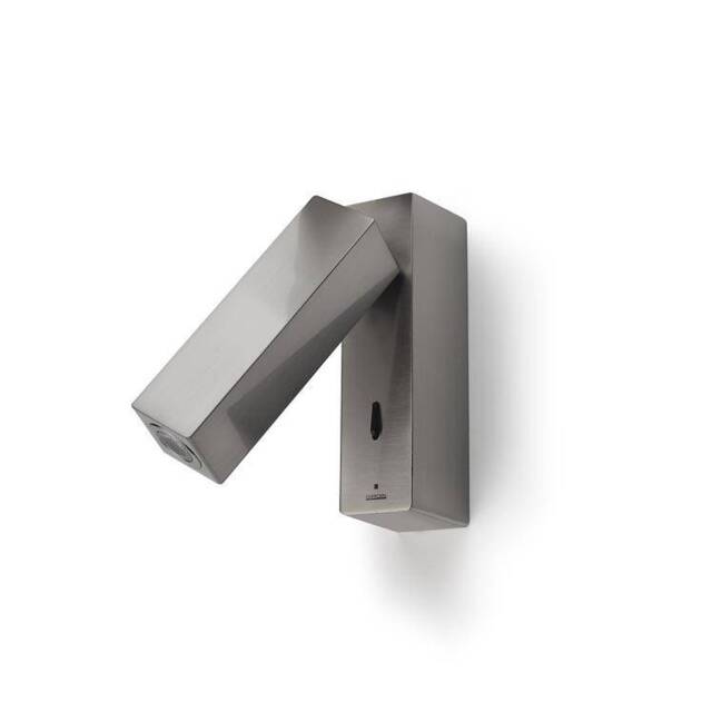 LED 1 Light Indoor Surface Mounted Wall Light Reading Lamp Satin Nickel - Special Offer