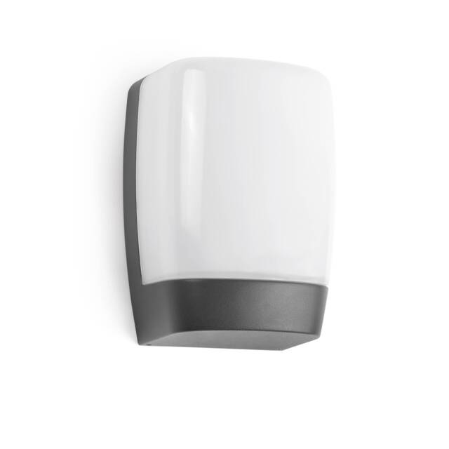 Pol LED Outdoor Wall Light White, Dark Grey IP54 - image 1
