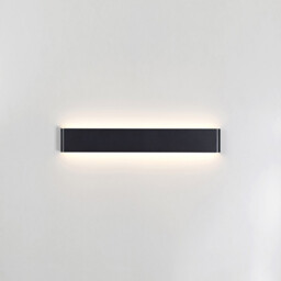 Egeo 41cm Linear Wall Lamp, 14W LED, 3000K, 1100lm, Black, 3yrs Warranty - thumbnail 2