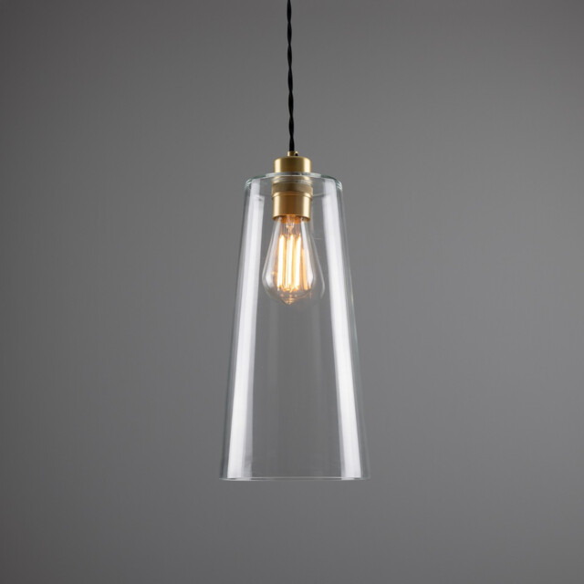 Malang Pendant, Satin Brass - image 1