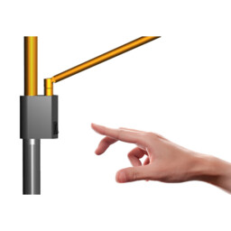 Phuket Floor Lamp 2 Light 21W Down 7W Up LED 3000K, 3000lm, Touch Dimmer, Copper/Anthracite - thumbnail 3