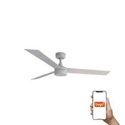 Cruiser Medium 132cm LED Smart Ceiling Fan White - thumbnail 1