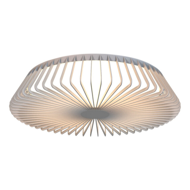 Himalaya 63cm Round Ceiling (Light Only), 80W LED, 2700-5000K Tuneable White, 3500lm, Remote Control, White, 3yrs Warranty - image 1