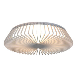Himalaya 63cm Round Ceiling (Light Only), 80W LED, 2700-5000K Tuneable White, 3500lm, Remote Control, White, 3yrs Warranty - thumbnail 1