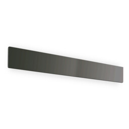 Zig Zag Integrated Led Wall Lamp Black 75cm 3000K