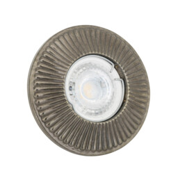 Penh Recessed Brass Spot Light, Antique Silver