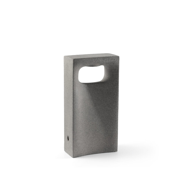 Glint Outdoor Pedestal Light Concrete IP55 2700K - image 1