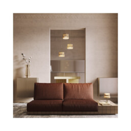 Scala LED Glass Table Lamp Bronze 3000K - thumbnail 2
