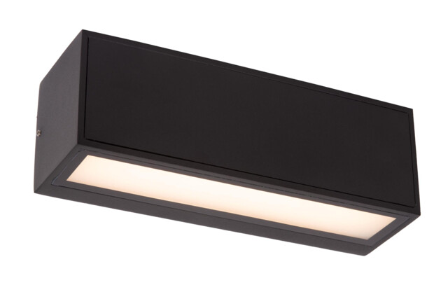 Sutton Wall light Outdoor- Solar - LED Dim. 2850K/3150K IP54 - Day/Night Sensor - Black - image 1