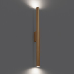 Pastelo Modern Up & Down Wall Lamp Gold 2x G9 - thumbnail 3