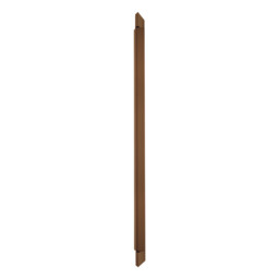 Elviora 134cm Outdoor Flush Wall Lamp Dark Brown LED 3000K IP54