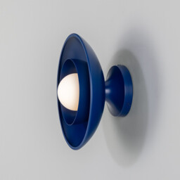 Marrakesh Wall Light, Sapphire Blue, Opal - thumbnail 3