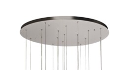 Italy Ceiling Cluster Pendant Round 5M, 18 x GU10, Polished Chrome - thumbnail 5
