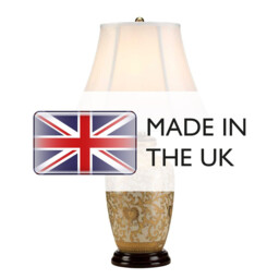 Gold Thistle 1 Light Table Lamp Gold, E27 - thumbnail 5