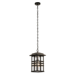 Beacon Outdoor 1 Light Chain Lantern, Olde Bronze, IP44, E27