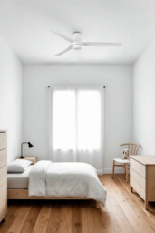 Mini Punt Tub 90cm Smart LED Ceiling Fan White - thumbnail 2