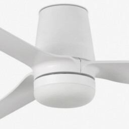 Mini Punt Tub 90cm Smart LED Ceiling Fan White - thumbnail 3