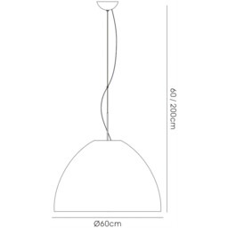 Domo Pendant 3 Light E27 Polished Chrome/Black Fabric Shade - thumbnail 5