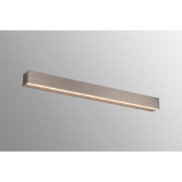 Elegance 61cm Linear Up & Down Wall Lamp, 24W LED, 3000K, 2800lm, Brushed Grey, 3yrs Warranty - thumbnail 2