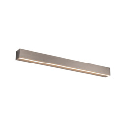 Elegance 61cm Linear Up & Down Wall Lamp, 24W LED, 3000K, 2800lm, Brushed Grey, 3yrs Warranty - thumbnail 1