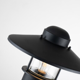 Klampenborg Outdoor Bollard Black, IP44 - thumbnail 3