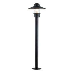 Klampenborg Outdoor Bollard Black, IP44 - thumbnail 1