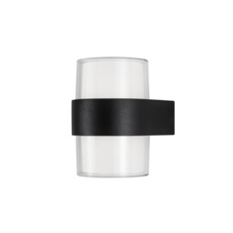 Darf 2 Light Outdoor Up Down Wall Lamp Sandy Black Aluminium ABS LED 2x5W 840Lm 3000K IP65