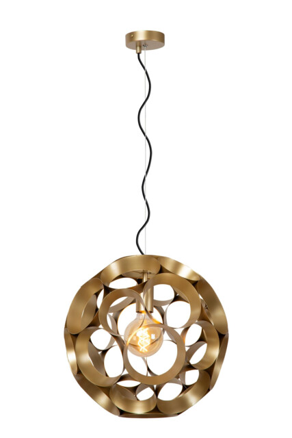 Hannelore Pendant light 40cm 1xE27 - Matt Gold, Brass - Special Offer - image 1