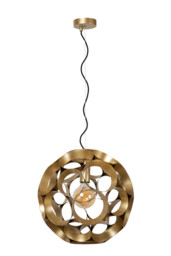 Hannelore Pendant light 40cm 1xE27 - Matt Gold, Brass - Special Offer - thumbnail 3