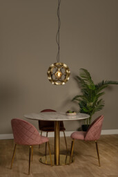 Hannelore Pendant light 40cm 1xE27 - Matt Gold, Brass - Special Offer - thumbnail 5
