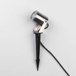 Skye Outdoor LED Ground Light Brushed Stainless Steel IP65