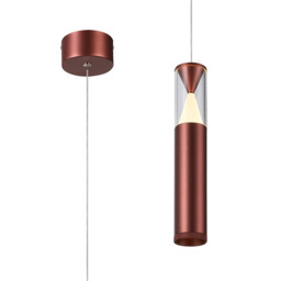 Spark Pendant, 7W LED, 3000K, 530lm, Rose Gold, 3yrs Warranty - thumbnail 1
