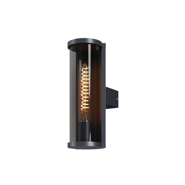 Conf Outdoor Wall Lantern Graphite IP54 1xE27 - image 1
