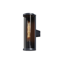 Conf Outdoor Wall Lantern Graphite IP54 1xE27