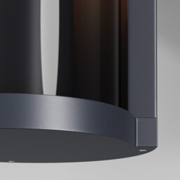 Conf Outdoor Wall Lantern Graphite IP54 1xE27 - thumbnail 2