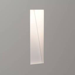 Borgo LED Medium Recessed Trimless Marker Wall Light Matt White