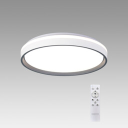 Verona 50cm Round Ceiling 55W LED With Remote Control 2700K-5000K, 7350lm, Grey, 3yrs Warranty - thumbnail 2
