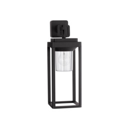 Figo Outdoor Wall Lantern Anthracite Aluminium, LED E27 IP65 - thumbnail 1