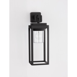 Figo Outdoor Wall Lantern Anthracite Aluminium, LED E27 IP65 - thumbnail 3