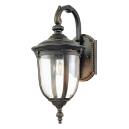 Cleveland Outdoor Wall Lantern Weathered Bronze, IP44