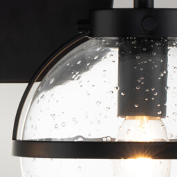 Hinkley Hollis Bathroom Wall Lamp Black, IP44 - thumbnail 2