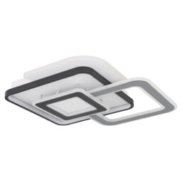Brienna Integrated LED Semi Flush Ceiling Light White Matt LED 3000K - thumbnail 2